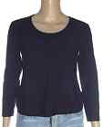 Sisley Top Maglia Donna T-shirt Woman Nero Manica Lunga S Small It 40 Eu 36