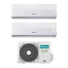 Climatizzatore Condizionatore Dual Split 7 9 12 Inverter Hisense New Comfort R32