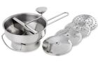 Eva Passaverdure manuale 4 dischi passa verdura verdure pomodoro inox - Rotex