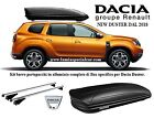 BAULE BOX TETTO 400 LT. 165 cm. + BARRE PORTAPACCHI SPECIFICO DACIA DUSTER ..