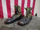 Vietnam War Army Jungle Military USMC Combat Boots 9 1/2 W USA Made