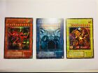 Yu-Gi-Oh G4 God Set Divinità Egizie G4 Secret Rare Slifer-Obelisk-Ra YUGIOH