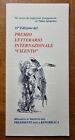 Depliant Premio Letterario Internazionale "Cilento" - 33ª Ed. 2004 - Regolamento