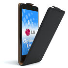 Custodia per LG Optimus L9 II Flip Protettiva Cellulare Cover Nera