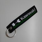 Portachiavi Kawasaki Tessuto Nero 2  - Regalo Passione Auto Moto Estetica