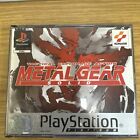 Metal Gear Solid Playstation PS1 Platinum With Manual Case In Good Condition