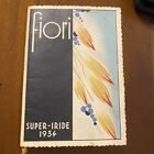 CALENDARIETTO da BARBIERE di PROFUMERIA FIORI 1934 SUPER IRIDE PRATO