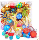 Palline Di Natale Ornamenti 60-70 Pezzi Plastica Natale Palline Albero Decorazio