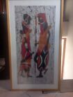 Batik.Framed Africano Art Massai .Kenya