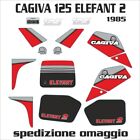 Cagiva 125 Elefant 2  1985 replica kit adesivi