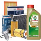 Kit tagliando olio CASTROL EDGE 5W30 5LT 4 FILTRI BOSCH GOLF 5 V 2.0 TDI BKD