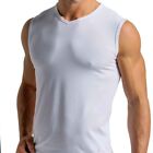 3 T-Shirt Uomo Cotone Elasticizzato Smanicato Scollo A V Navigare 575 Bielastico