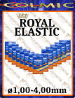 Elastico Hybrid latex Colmic ROYAL ø1,00-4,00mm 6/3mt. Roubaisienne/canna fissa