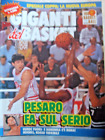 GIGANTI DEL BASKET n° 20 OTTOBRE EUROPEI 1991 SPECIALE COPPA PESARO