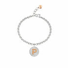 Ops Bracciale Donna Acciaio Lettera P OPSBR-683