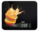 Bilancia Pesa Digitale LAICA Slide KS5015 da Cucina in Vetro 15 Kg Nera