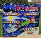 Space Mission williams repro flipper vetro backglass