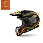 CASCO HELMET MOTO CROSS ENDURO AIROH TWIST 3 TOXIC GLOSS 22.06 TG XL