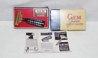 ANTIQUE GEM JUNIOR SAFETY RAZOR /ORGINIAL  BOX  / BLADES / INSTRUCTIONS