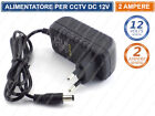 ALIMENTATORE SWITCHING 12V  2A PER CCTV TELECAMERA CIRCUITO CHIUSO