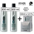 LOZIONE ANTICADUTA CAPELLI FIALE ECHOS LINE ENERGY T3  + 2 SHAMPOO S3 300ML