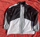 Oakland Raiders Vintage NFL Starter Shell Jacket Black & Grey XL