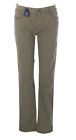 JAGGY Donna Anne Cappuccino Slim Fit Jeans Nuovo