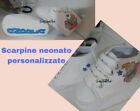 scarpine neonato da culla personalizzate