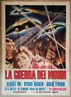 Manifesto Cinema Originale 140x200 - La Guerra Dei Mondi - 1973