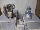 Stunning Lladro Nativity Joseph Mary Baby Jesus Figurines With Original Boxes