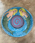 mermaid dish  hand painted by Wendy Willams