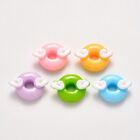 12 Donut Flügel 24x18mm Cabochons Harz Resin Bunt Scrapbooking - 1203