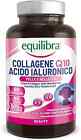 Equilibra Integratori Alimentari Collagene + Q10 + Acido Ialuronico 90 Compresse