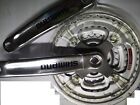 Shimano Guarnitura MTB Dual Sys Tripla 24/34/42 Bici Mtb City Pedivella 170mm