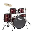 Soundsation batteria acustica EDK22B-WR WINE RED