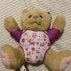 Vintage Working FurReal Friends Feed Me Teddy Bear With Sounds  - Hasbro