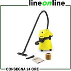 Bidone aspiratutto Karcher WD 3 solidi e liquidi -1000 W aspiratore 17lt