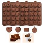 4 Pezzi Stampi Silicone Cioccolatini, Stampi Cioccolatini Antiaderente (d6B)