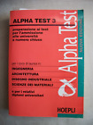 ALPHA TEST 3 - HOEPLI ED. 1998 - PREPARAZIONE AI TEST PER UNIVERSITA