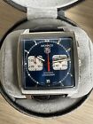 TAG Heuer Monaco Blue Men s Watch CW2113 Automatic Chronograph - Boxed