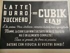 PUBBLICITA  ORIGINALE ANNI  40-CUBIK ELAH