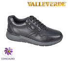 SCARPE VALLEVERDE MEMORY FOAM LACCI UOMO VERA PELLE MADE ITALY COMODA INVERNO