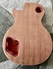 Epiphone Les Paul body solid Sapele + maple top. Gibson project natural