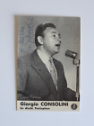 GIORGIO CONSOLINI - autografo originale