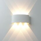 Lampada plafoniera APPLIQUE led da esterno e interno a parete muro tripla luce