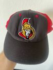 NHL Zephyr Trucker Hat Men s Black Red Ottawa Senators 6-Panel Snapback Cap