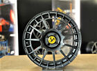 N.4 CERCHI IN LEGA ABARTH 500 / 595 DA 17 MAK NTT ANTRACITE LUCIDO  7X17 ET 29