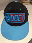 obey baseball cap Black /Blue