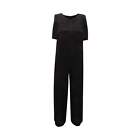 4399AZ TUTA RAGAZZA LIU JO GIRL JUNIOR JUMPSUIT BLACK