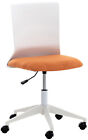 Poltrona sedia ufficio girevole regolabile HLO-CP18 plastica tessuto arancione